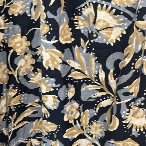 EUC Lucky Brand peasant style dress w/cotton under slip.Unique white embroidery - Picture 6 of 10